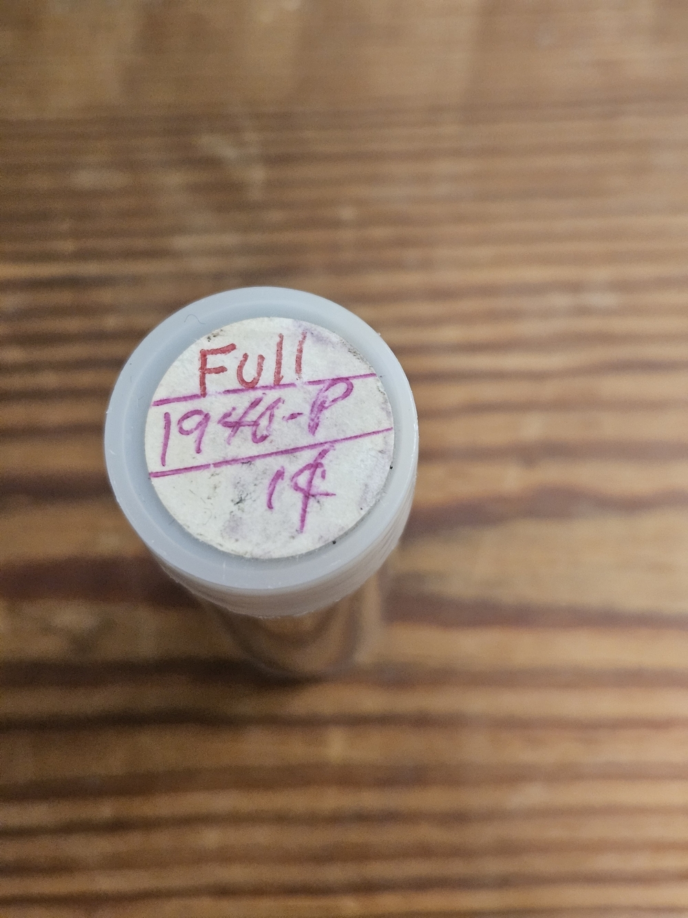 Full Tube Of 1940 P Pennies
